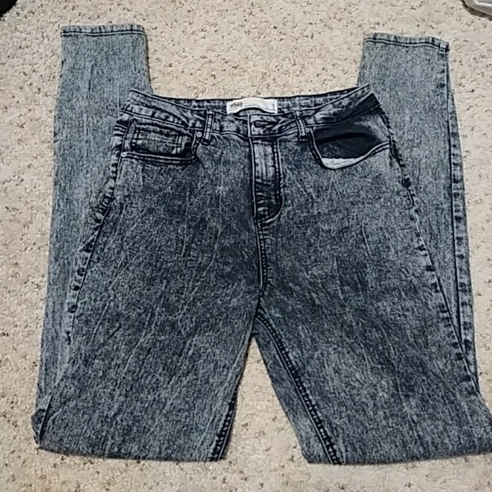 RSQ Acid Wash High rise jeans
